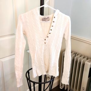 Off white aeropostale sweater